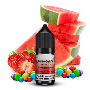 ELUX Strawberry Watermelon Bubblegum Nikotinsalz Liquid...