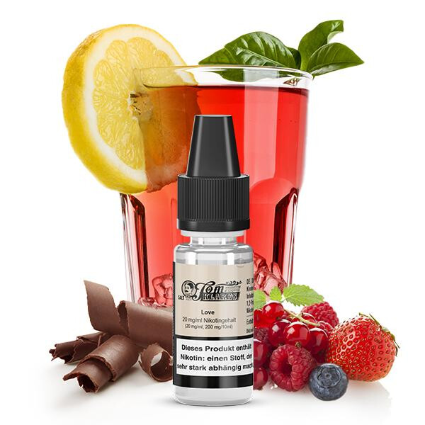 TOM KLARKS Love Nikotinsalz Liquid 10ml 20mg Nikotinmenge