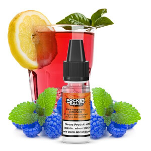 POCKET SALT Blue Raspberry Lemonade Nikotinsalz Liquid 10...