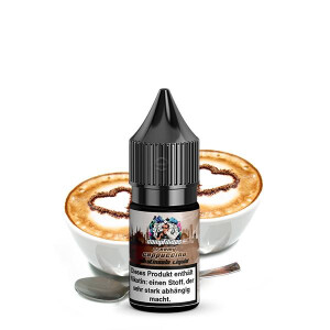DAMPFDIDAS Creamy Cappuccino Nikotinsalz Liquid 10 ml...