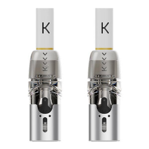 2x KIWI 2 Pod Tank Verdampfer 0.8 Ohm transparent Farbe