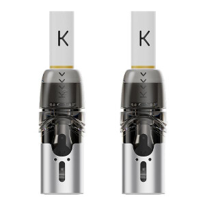 2x KIWI 2 Pod Tank Verdampfer 0.8 Ohm schwarz Farbe
