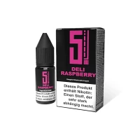 5EL Nikotinsalzliquids - Neue Steuer 0,26€/ml 10 mg/ml Deli Raspberry