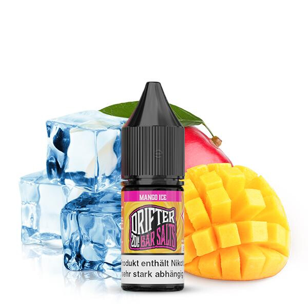 DRIFTER Mango Ice Nikotinsalz Liquid 10ml 10mg Nikotinmenge