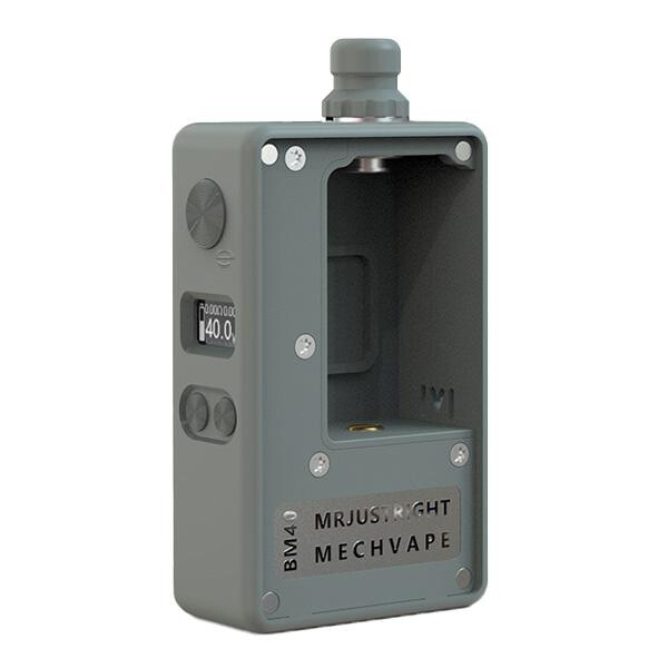 Mechvape BM40 Boro Mod Akkuträger grey Farbe