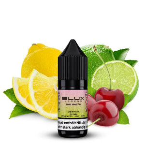 ELUX Cherry Lime Nikotinsalz Liquid 10 ml 10mg Nikotinmenge