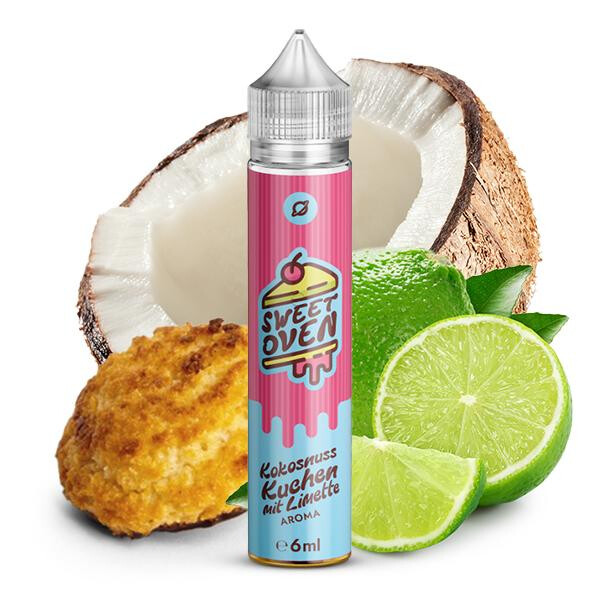 FLAVORVERSE SWEET OVEN Kokosnuss Kuchen mit Limette Aroma 6ml