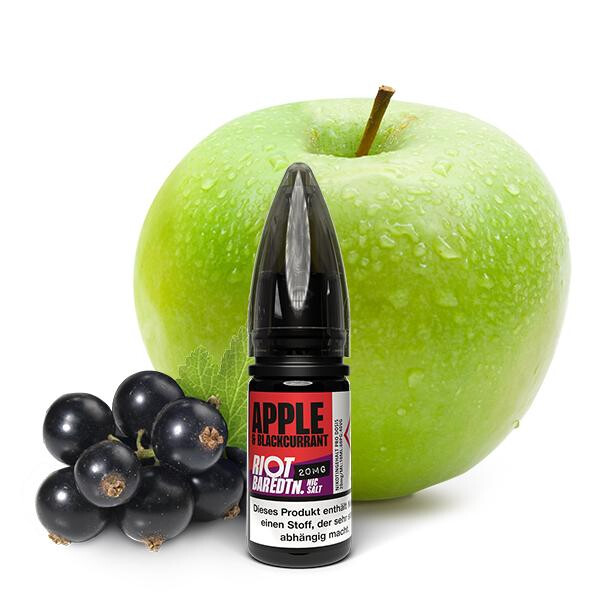 RIOT SQUAD BAR EDITION Apple Blackcurrant Nikotinsalz Liquid 10 ml 20mg Nikotinmenge