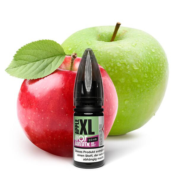 RIOT SQUAD BAR EDITION Apple XL Nikotinsalz Liquid 10 ml 10mg Nikotinmenge