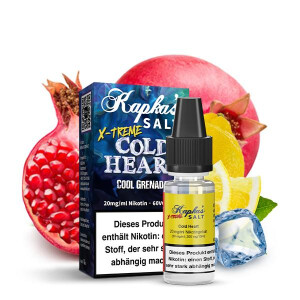 KAPKAS FLAVA Cold Heart Xtreme Nikotinsalz Liquid 10 ml...