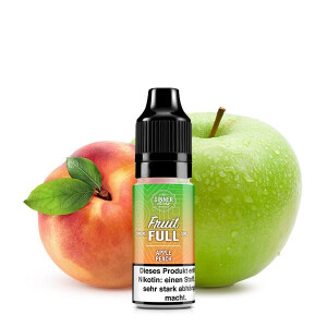 DINNER LADY FRUIT FULL Apple Peach Nikotinsalz Liquid 10...