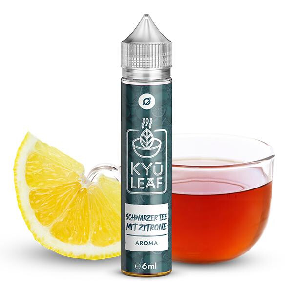 FLAVORVERSE KYÜ LEAF Schwarzer Tee Zitrone Aroma 6ml