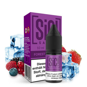 SIC! Forest Fruits Ice Nikotinsalz Liquid 10 ml 20mg...