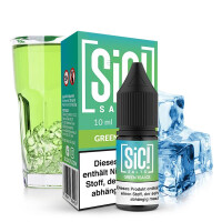 SIC! Green Tea Ice Nikotinsalz Liquid 10 ml 20mg Nikotinmenge