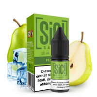 SIC! Pear Ice Nikotinsalz Liquid 10 ml 10mg Nikotinmenge