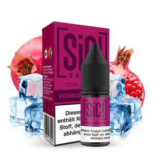 SIC! Pomegranate Ice Nikotinsalz Liquid 10 ml 10mg...