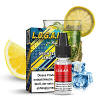 L.O.G.A.N. by Kapkas Flava Green Tea Lemon Nikotinsalz Liquid 10ml 10mg Nikotinmenge