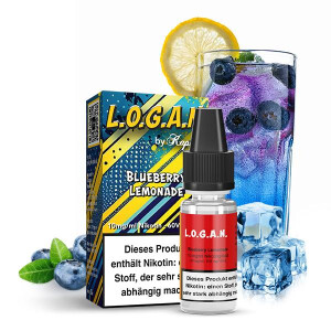 L.O.G.A.N. by Kapkas Flava Blueberry Lemonade Nikotinsalz...