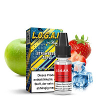 L.O.G.A.N. by Kapkas Flava Strawberry Apple Nikotinsalz Liquid 10ml 20mg Nikotinmenge