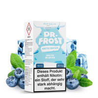 DR. FROST Arctic Edition Arctic Blue Ice Nikotinsalz Liquid 10 ml 20mg Nikotinmenge
