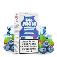 DR. FROST Arctic Edition Blueberry Raspberry Ice Nikotinsalz Liquid 10 ml 20mg
