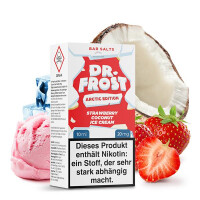 DR. FROST Arctic Edition Strawberry Coconut Ice Cream Nikotinsalz Liquid 10 ml 10mg Nikotinmenge