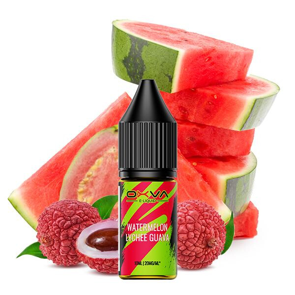OXVA Watermelon Lychee Guava Nikotinsalz Liquid 10 ml 20mg Nikotinmenge