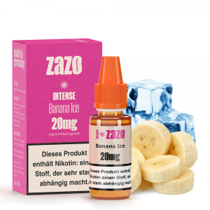 ZAZO INTENSE Banana Ice Nikotinsalz Liquid 10mg Nikotinmenge