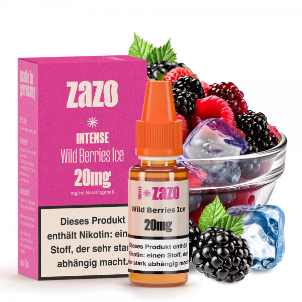 ZAZO INTENSE Wild Berries Ice Nikotinsalz Liquid 20mg