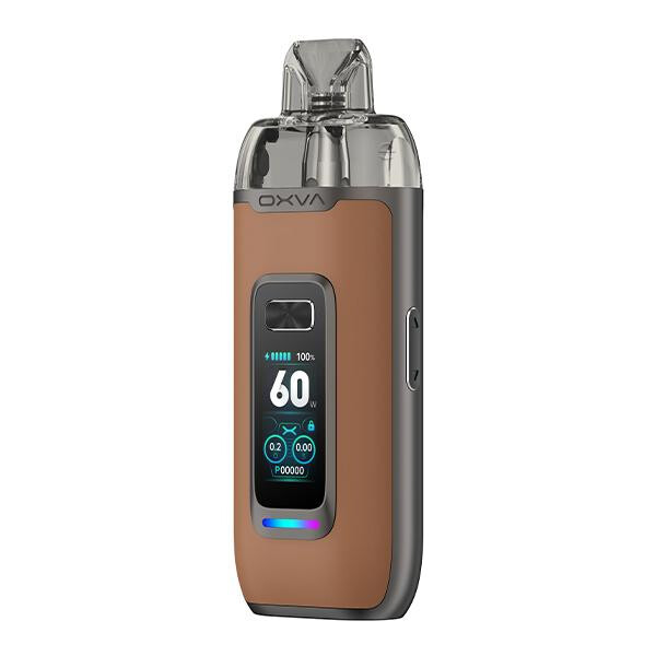OXVA VPRIME Pod Kit brown-leather Farbe
