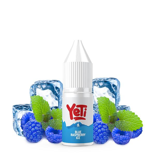 YETI SUMMIT Blue Raspberry Ice Nikotinsalz Liquid 10 ml 20mg Nikotinmenge