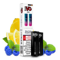 2x IVG Air Prefilled Pod - Blue Sour Raspberry 20mg Nikotinmenge