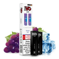 2x IVG Air Prefilled Pod - Grape Ice 20mg Nikotinmenge