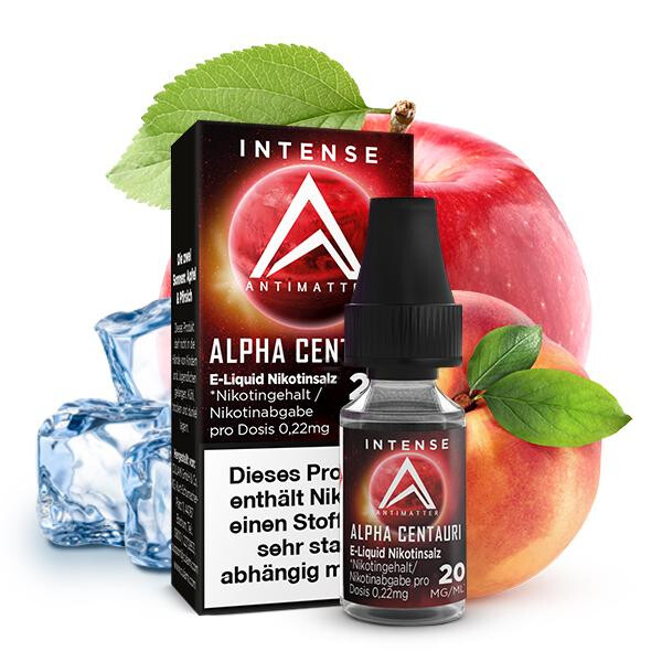 ANTIMATTER INTENSE Alpha Centauri Nikotinsalz Liquid 10 ml 10mg Nikotinmenge