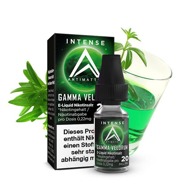 ANTIMATTER INTENSE Gamma Velorum Nikotinsalz Liquid 10 ml 20mg Nikotinmenge