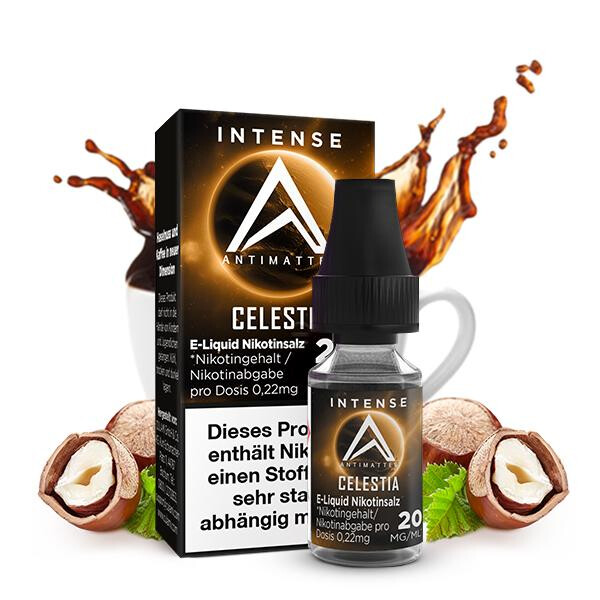 ANTIMATTER INTENSE Celestia Nikotinsalz Liquid 10 ml 10mg Nikotinmenge