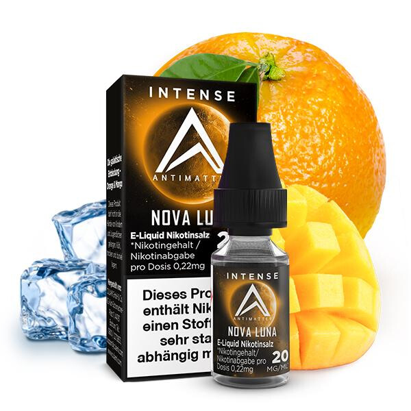 ANTIMATTER INTENSE Nova Luna Nikotinsalz Liquid 10 ml 10mg Nikotinmenge