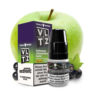 VLTZ Schwarze Johannisbeere Apfel Nikotinsalz Liquid 10ml...