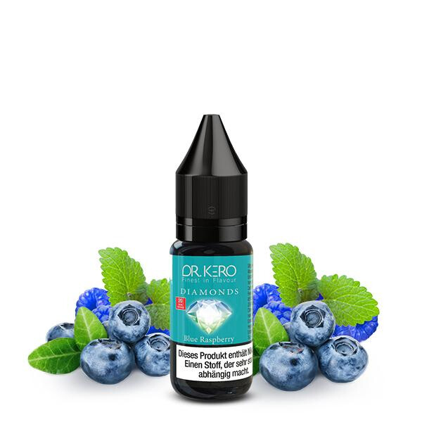 DR. KERO DIAMONDS Blue Raspberry Nikotinsalz Liquid 10ml 10mg