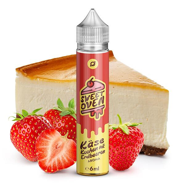 FLAVORVERSE SWEET OVEN Käsekuchen mit Erdbeeren Aroma 6ml