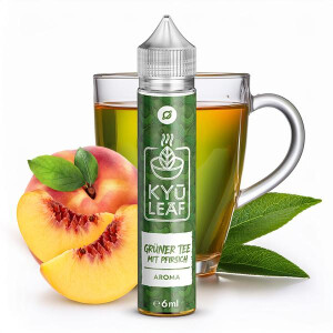 FLAVORVERSE KYÜ LEAF Grüner Tee mit Pfirsich...