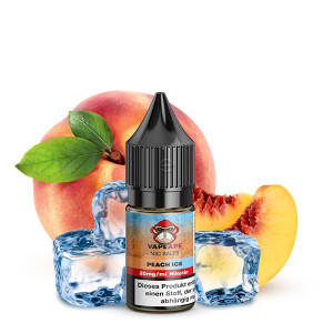 VAPEAPE Peach Ice Nikotinsalz Liquid 10 ml 20mg Nikotinmenge