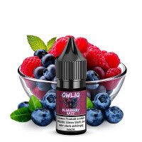 OWLIQ Blue Razz Nikotinsalz Liquid 10 ml 10mg Nikotinmenge
