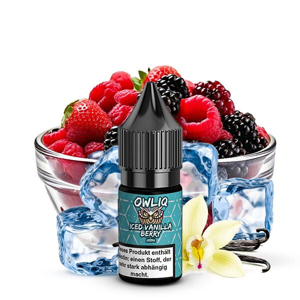 OWLIQ Iced Vanilla Berry Nikotinsalz Liquid 10 ml 20mg Nikotinmenge