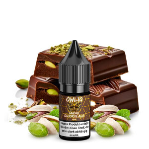 OWLIQ Dubai Schokolade Nikotinsalz Liquid 10 ml 10mg...