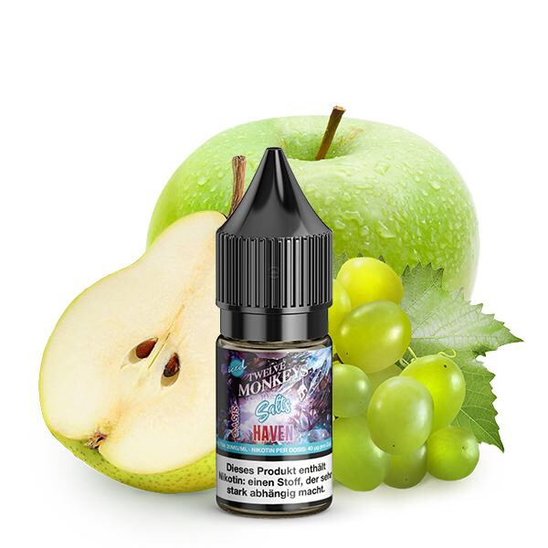 TWELVE MONKEYS Haven Iced Nikotinsalz Liquid 10 ml 20mg Nikotinmenge
