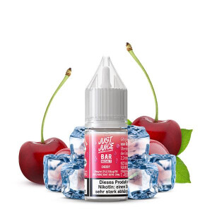 JUST JUICE BAR RANGE Cherry Nikotinsalz Liquid 10 ml 20mg...