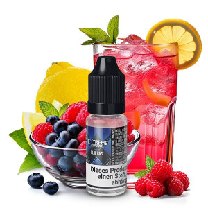EXTREME FLAVOUR Blue Razz Hybrid Nikotinsalz Liquid 10 ml...