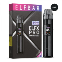 Elfbar ELFX Pro Refillable Kit black Farbe