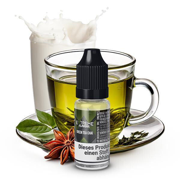 EXTREME FLAVOUR Green Tea Chai Hybrid Nikotinsalz Liquid 10 ml 20mg Nikotinmenge
